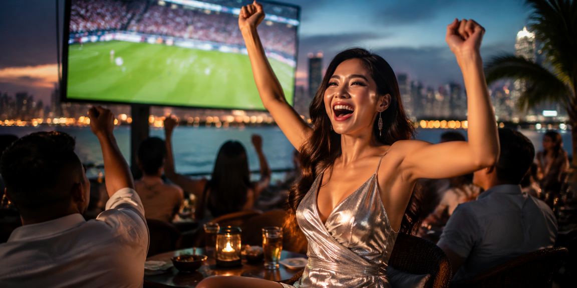 Người hâm mộ bóng đá Sài Gòn theo dõi trận đấu và đặt cược trực tuyến